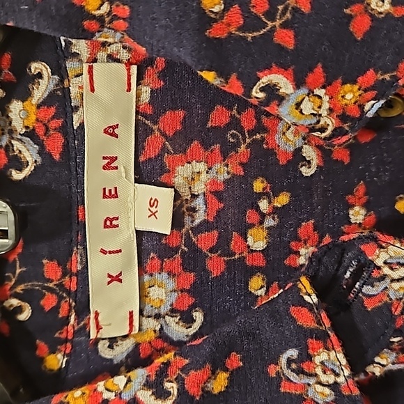 💕XIRENA💕 Dalton Maxi Dress ~ Secret Garden Micro Ditsy Floral Print XS - Picture 12 of 14